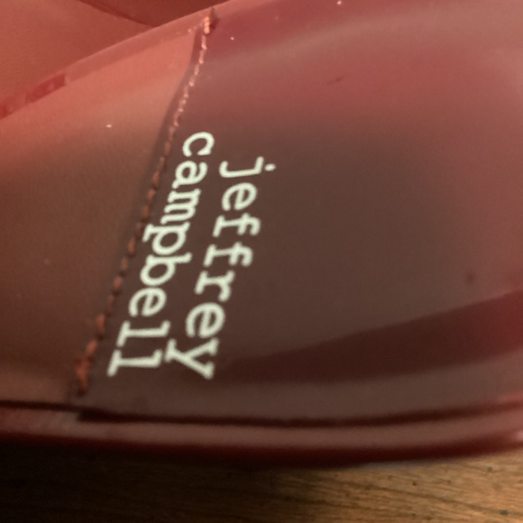 JEFFREY CAMPBELL KITTY HEEL SLIP ON SANDALS - Picture 8 of 13